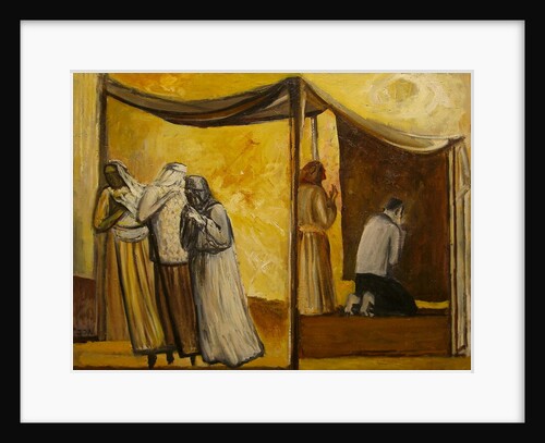 Abraham Praying by Richard McBee