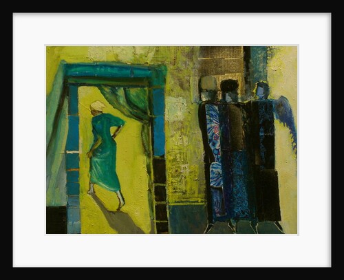 Sarah and the Three Angels, 1998 by Richard Mcbee