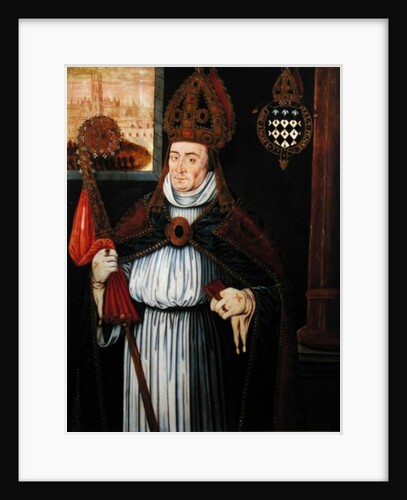 Portrait of William of Waynflete by Richard Greenbury