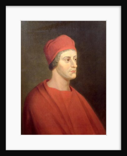 Portrait of the actor Henry Harris as Wolsey from William Shakespeare's Henry VIII, 1662 by John Greenhill