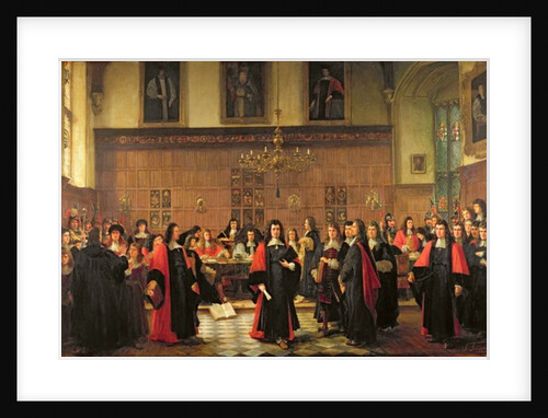 The Expulsion of the Fellows in 1687, 1884 by Pierre François Joseph Tonneau