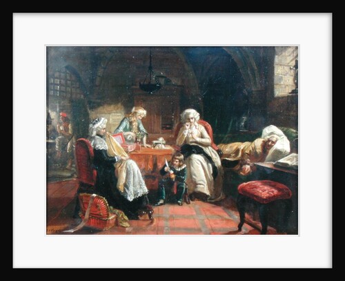 The Royal Family of France in the Temple by Edward Matthew Ward