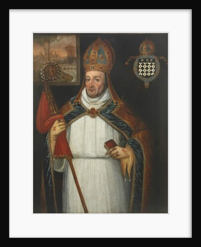 William of Waynflete, Bishop of Winchester, 1669 by John Taylor