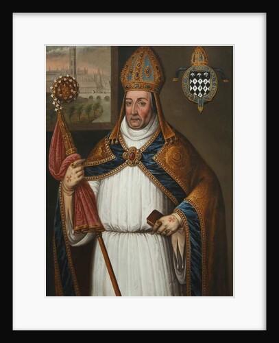 William of Waynflete, Bishop of Winchester, 1670 by John Taylor