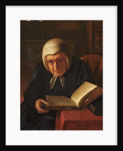 Martin Joseph Routh, President of Magdalen College, 1850 by Carl Hartmann