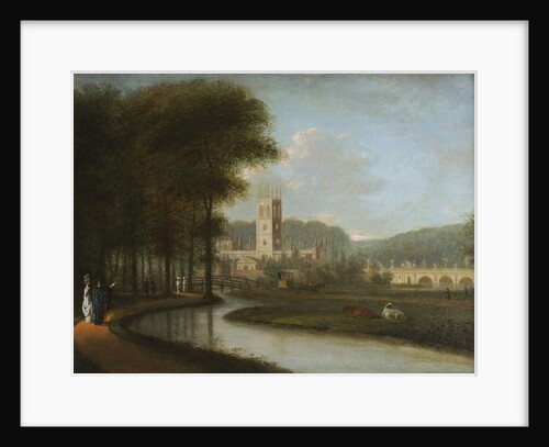 Magdalen Tower from Meadows, 1778-79 by L. & Ramsay T. Duke