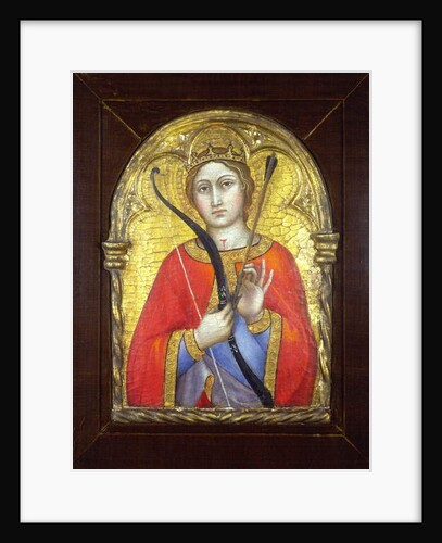 Saint Ursula by Taddeo di Bartolo