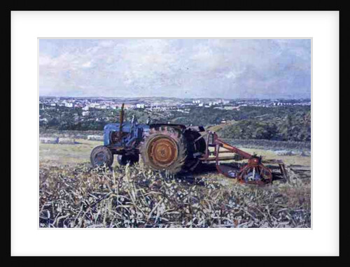 Harvesting Tractor, 1995 by Martin Decent