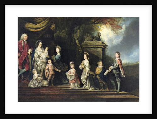 John 2nd Earl of Egmont and His Family, c.1770 by Hugh Barron