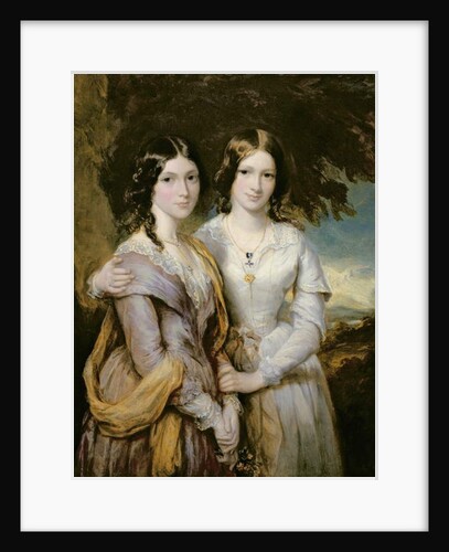Annabella, Lady Lamington and Frederica, Countess of Scarbrough, daughters of Andrew Robert Drummond by Francis Grant