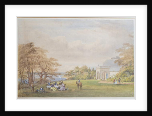 Drummond Family at Bournehill Cottage, 1858 by Henry Holland