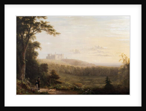 View of Belvoir castle, c.1820 by English School
