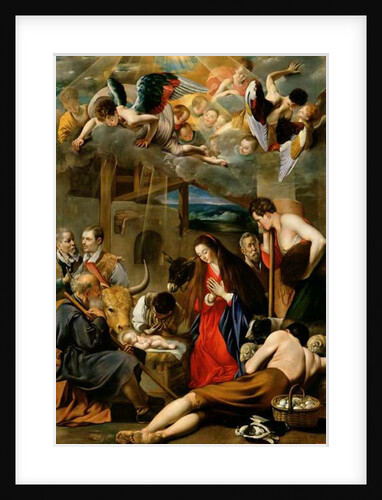 The Adoration of the Shepherds, c.1613 by Fray Juan Batista Maino or Mayno