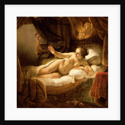 Danae, 1643 by Rembrandt Harmensz. van Rijn