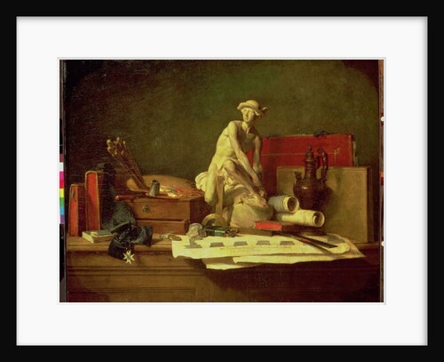 Still Life with the Attributes of the Arts, 1766 by Jean-Baptiste Simeon Chardin