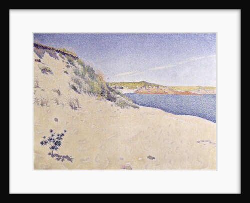 Sandy Seashore, 1890 by Paul Signac