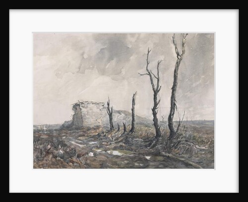 Gibralter, strong point, Pozieres, 1918 by Charles David Jones Bryant