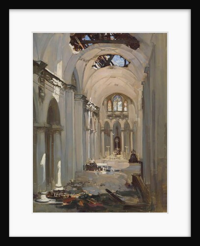 Cathedral Interior by Ernest Arthur Streeton