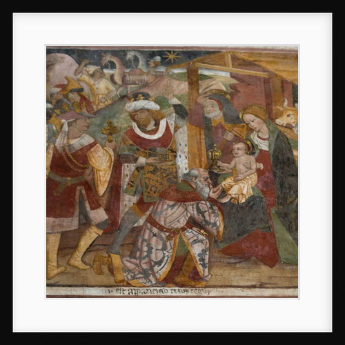 The Adoration of the Three Kings, c.1492 by Giovanni Canavesio