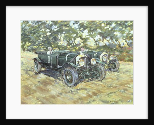 1929 Le Mans Winning Bentleys by Clive Metcalfe