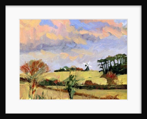 Evening Windmill, 2007 by Clive Metcalfe