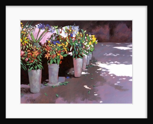 French Flower market, 2007 by Clive Metcalfe