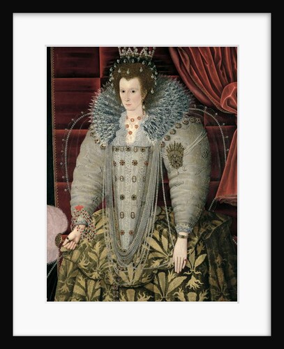 Portrait thought to be of Queen Elizabeth I hanging in the Great Hall by English School