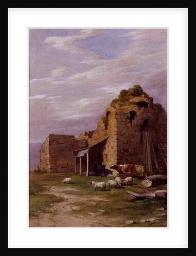 Colqhouny Castle, 1841 by James Giles