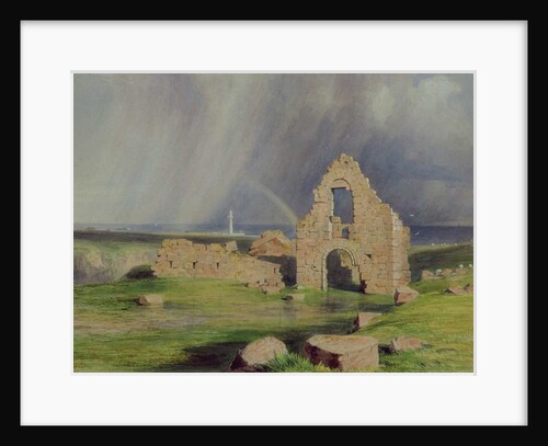 Upper Boddam Castle, 1840 by James Giles