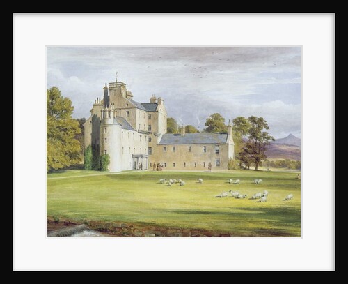 Monymusk House, 1848 by James Giles