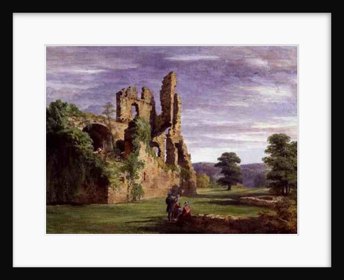 Gight Castle, 1851 by James Giles