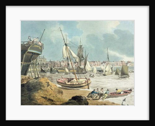 Harbour at Weymouth, Dorset, 1805 by John Thomas Serres