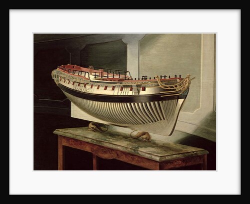 Ship Portrait, of a 36- or 38- gun frigate, c.1775 by English School