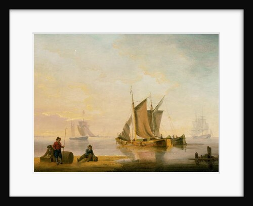 The Harbour at Weymouth, 1805 by John Thomas Serres