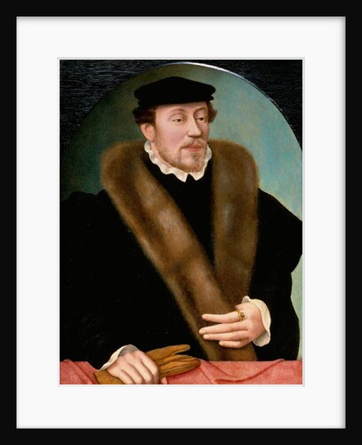 Portrait of a Gentleman in Doublet and Hat by Corneille de Lyon