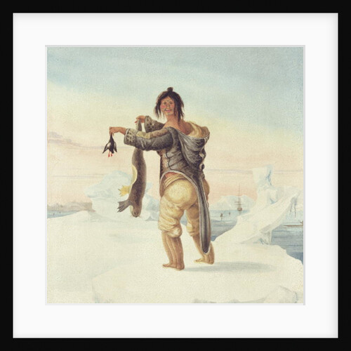 An Esquimaux of the Savage Islands, 1821 by Captain George Francis Lyon