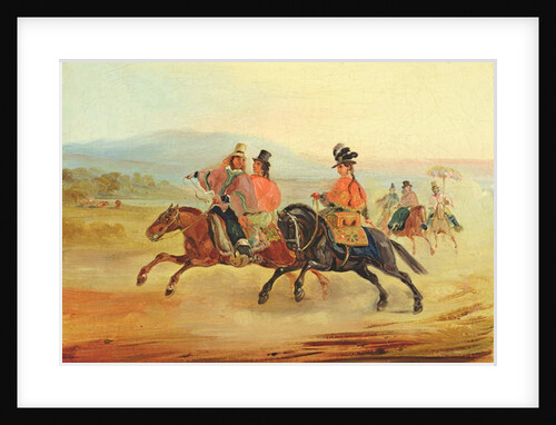 Chilean Riders, c.1835-36 by Johann Moritz Rugendas