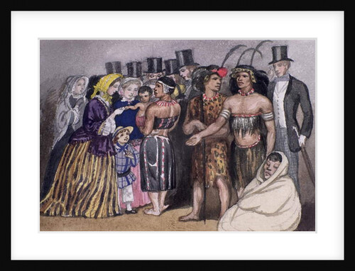 Meeting the Zulus in London, 1853 by Jemima Blackburn
