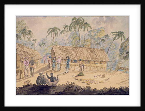 City of Acheen, North West Coast of Sumatra, 1829 by William Alexander Willis