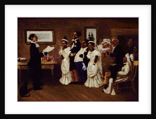 The Wedding, c.1850 by American School