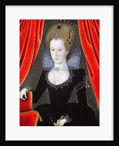 An Unknown Lady, c.1610 by English School