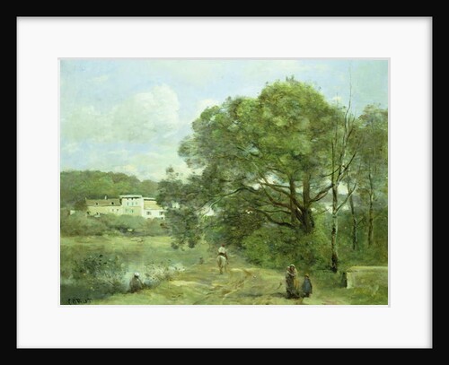 Ville d'Avray by Jean Baptiste Camille Corot