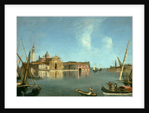 San Giorgio Maggiore across the Venetian Lagoon by Michele Marieschi