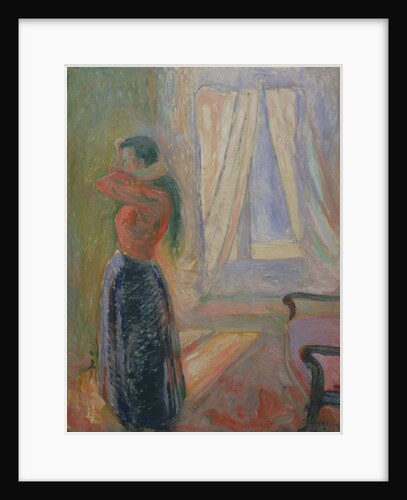 Femme à la Toilette, 1892 by Edvard Munch