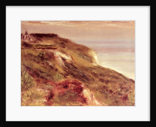 Church on a Clifftop by Pierre Auguste Renoir