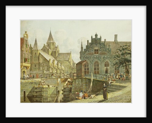 The Canal Lock, 1797 by Johannes Huibert Prins