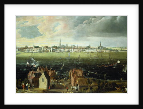 View of Antwerp from the River Schelde by Jan Wildens