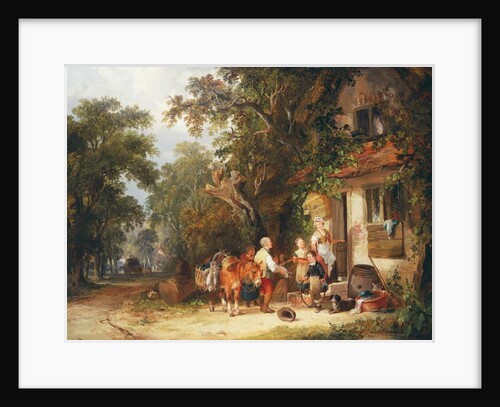 The Rabbit Seller, 1853 by William Snr. Shayer