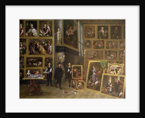 The Picture Gallery of Archduke Leopold Wilhelm by David the Younger Teniers