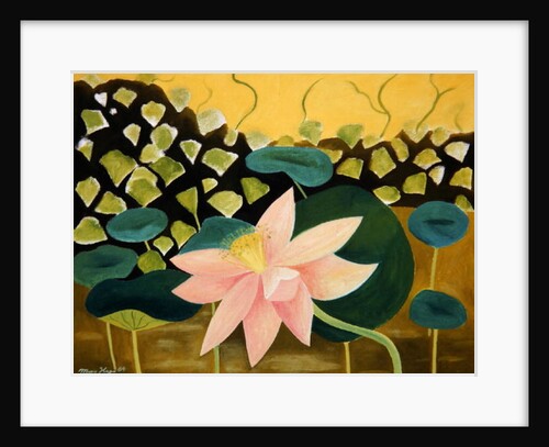 Lotus Flower, 1984 by Marie Hugo